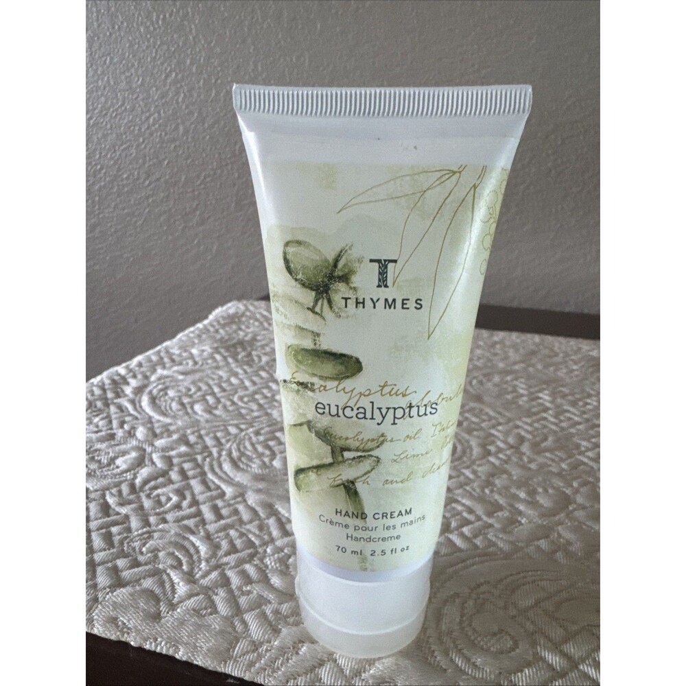 Thymes Eucalyptus Hand Cream 2.5 oz Sealed